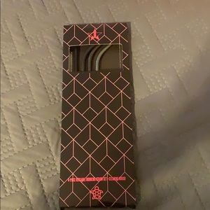 JEFFREE Star 4 piece reusable straw set